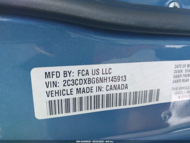 2022 DODGE CHARGER 2C3CDXBG6NH145913 Photo 8