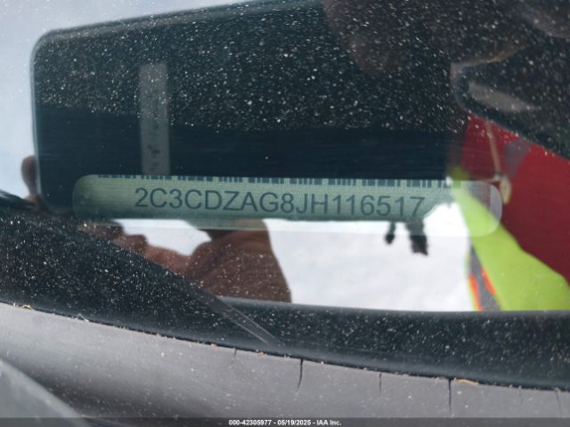 2C3CDZAG8JH116517 Dodge Challenger Sxt