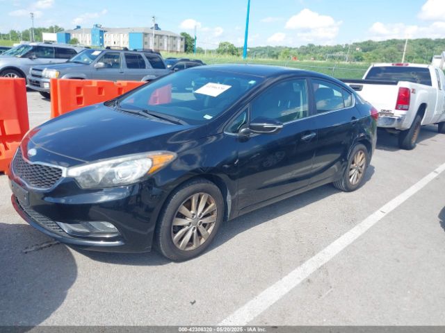KNAFX4A86E5076086 KIA FORTE EX