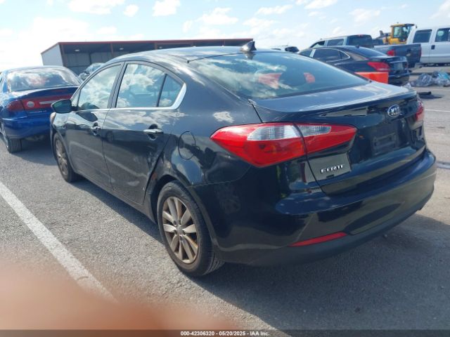 KNAFX4A86E5076086 KIA FORTE EX