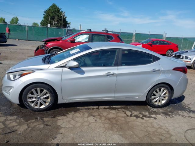 KMHDH4AE9EU203508 Hyundai ELANTRA SE