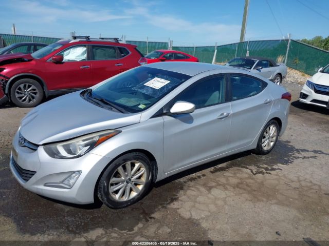 KMHDH4AE9EU203508 Hyundai ELANTRA SE