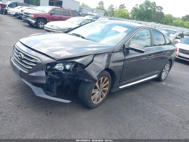 5NPE34AFXFH033106 Hyundai Sonata Sport