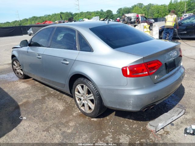 2009 AUDI A4 WAUMF78K09N046505 Photo 2