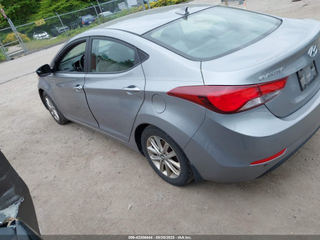 KMHDH4AE3FU223481 Hyundai ELANTRA SE