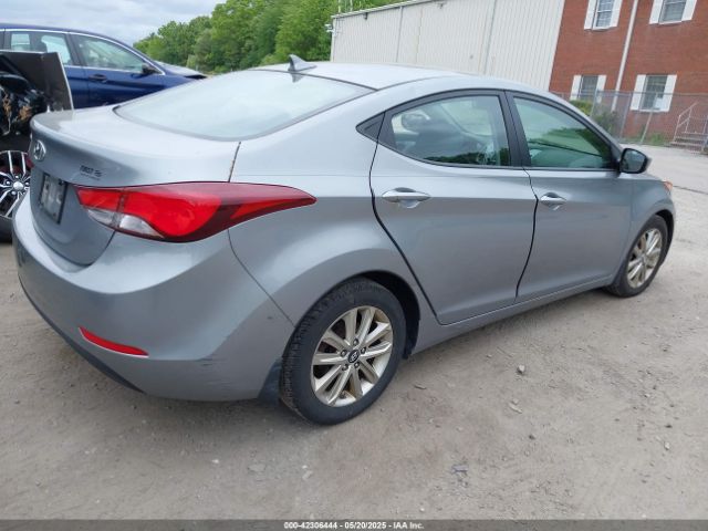 KMHDH4AE3FU223481 Hyundai ELANTRA SE