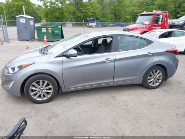 KMHDH4AE3FU223481 Hyundai ELANTRA SE