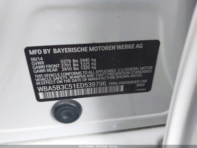 WBA5B3C51ED539796 BMW 535i Xdrive