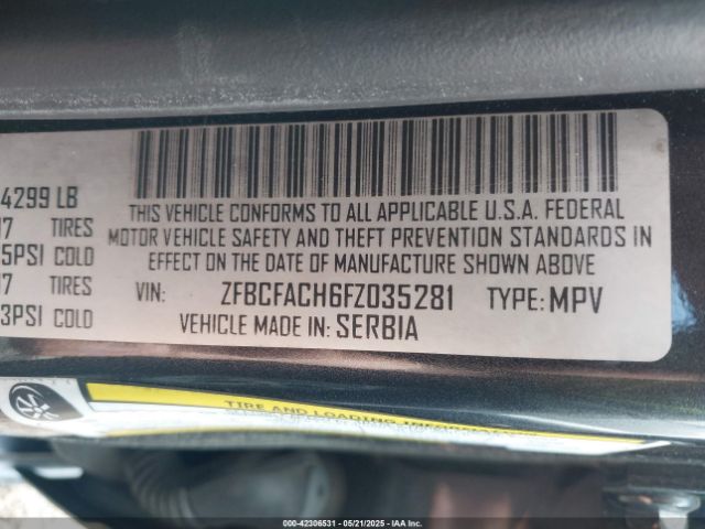 2015 FIAT 500L ZFBCFACH6FZ035281 Photo 8