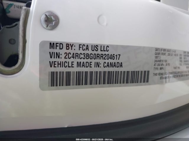 2024 CHRYSLER PACIFICA 2C4RC3BG0RR204617 Photo 8