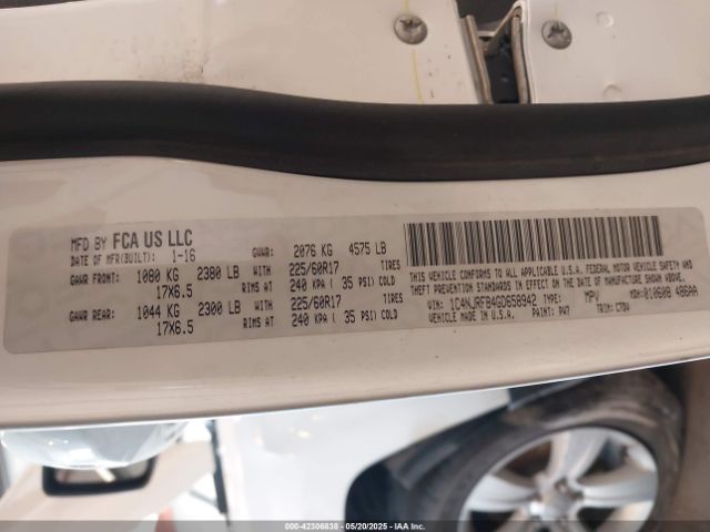 1C4NJRFB4GD658942 Jeep Patriot Latitude