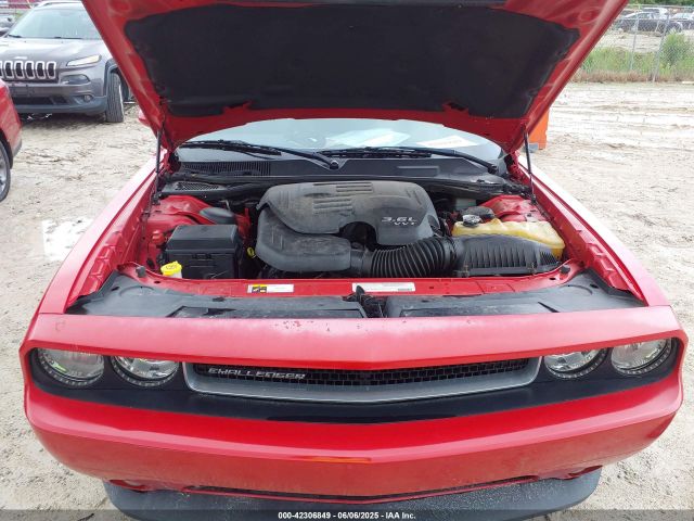 2012 DODGE CHALLENGER 2C3CDYAG4CH294194 Photo 9