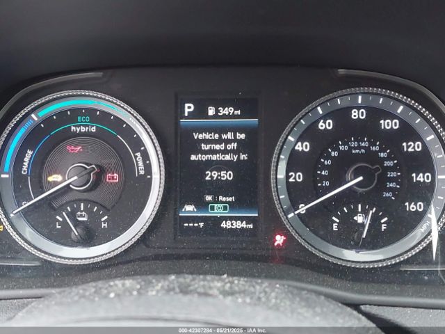 KMHL24JJ9MA026744 Hyundai Sonata Blue