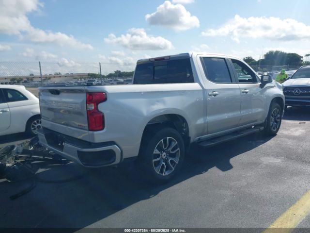 2022 CHEVROLET SILVERADO 1500 3GCPADED1NG595135 Photo 3