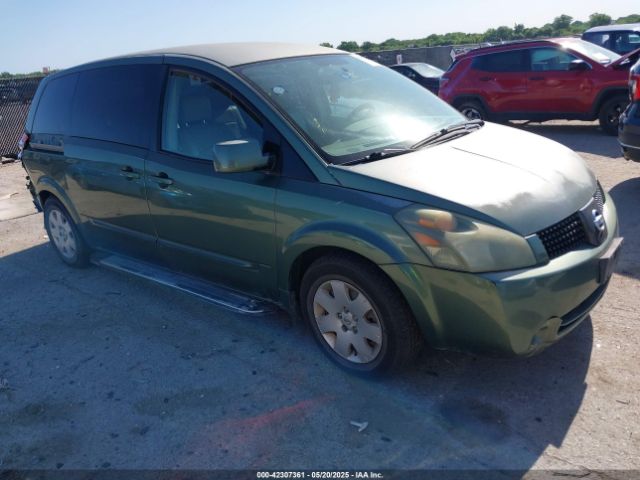 2004 NISSAN QUEST 5N1BV28U74N306548