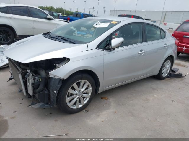 KNAFX4A86E5234796 KIA FORTE EX