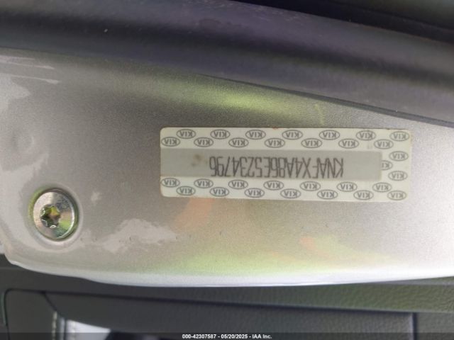 KNAFX4A86E5234796 KIA FORTE EX