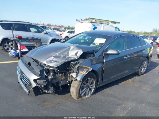 2019 HYUNDAI SONATA 5NPE34AF5KH789159 Photo 1