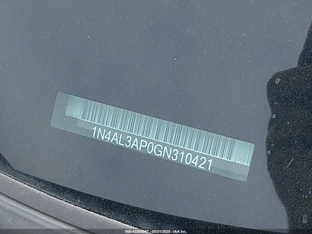 1N4AL3AP0GN310421 Nissan Altima 2.5 S