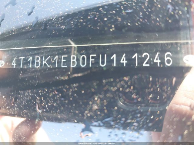 4T1BK1EB0FU141246 Toyota AVALON XLE