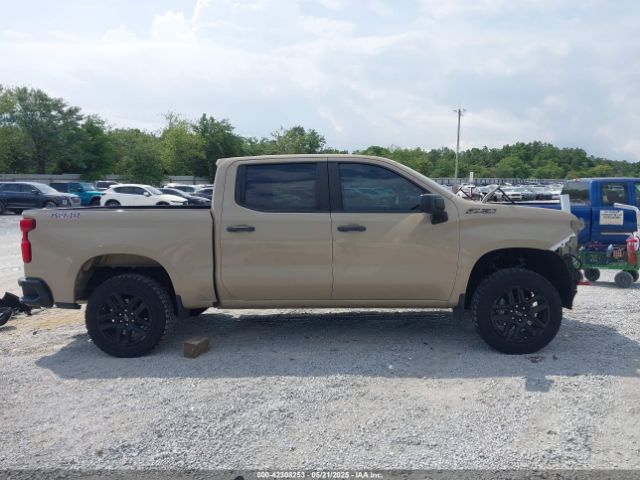 3GCPDCED1NG639300 Chevrolet Silverado 1500 4wd  Short Bed Custom Trail Boss