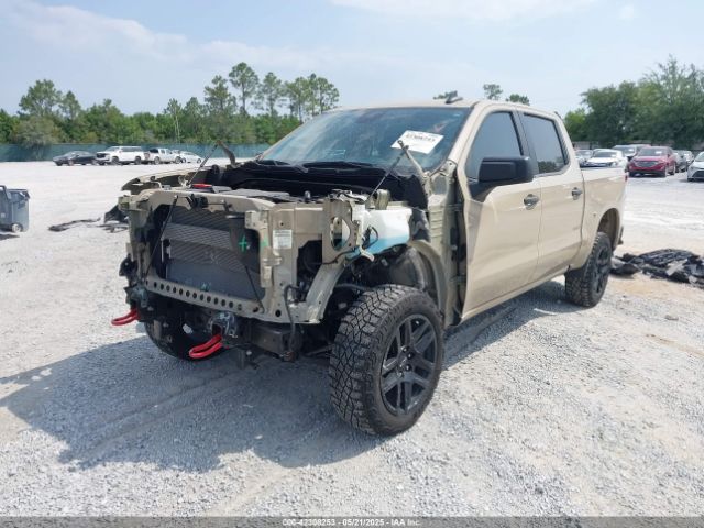 3GCPDCED1NG639300 Chevrolet Silverado 1500 4wd  Short Bed Custom Trail Boss