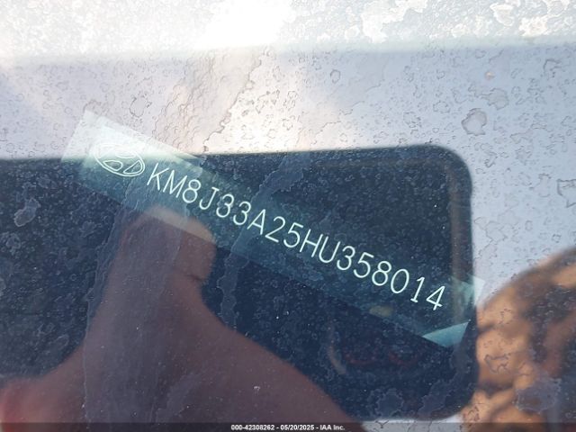 2017 HYUNDAI TUCSON KM8J33A25HU358014 Photo 8