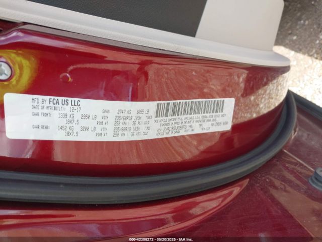 2018 CHRYSLER PACIFICA 2C4RC1BG2JR158779 Photo 8
