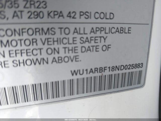 2022 AUDI RS Q8 WU1ARBF18ND025883 Photo 8