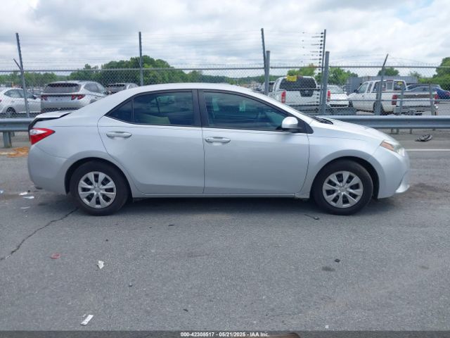 2T1BURHEXGC488178 Toyota COROLLA L