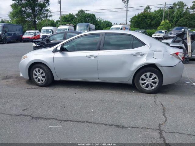 2T1BURHEXGC488178 Toyota COROLLA L