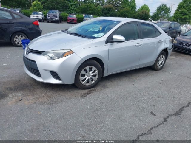 2T1BURHEXGC488178 Toyota COROLLA L