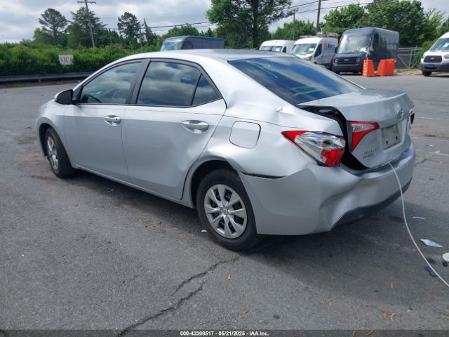 2T1BURHEXGC488178 Toyota COROLLA L