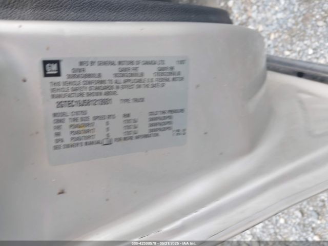 2008 GMC SIERRA 1500 2GTEC19J581213931 Photo 8