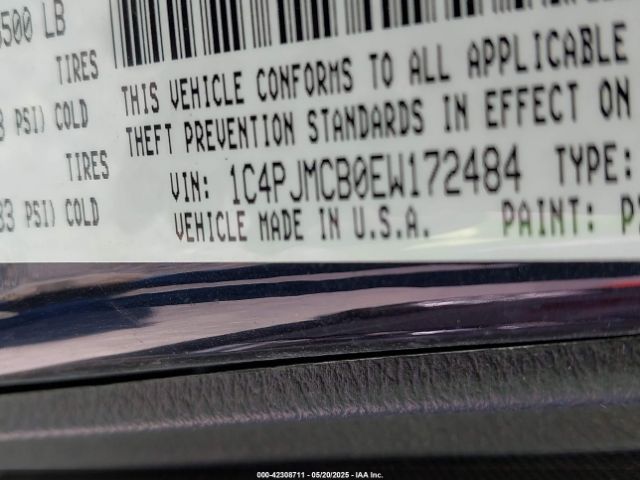 1C4PJMCB0EW172484 Jeep Cherokee Latitude