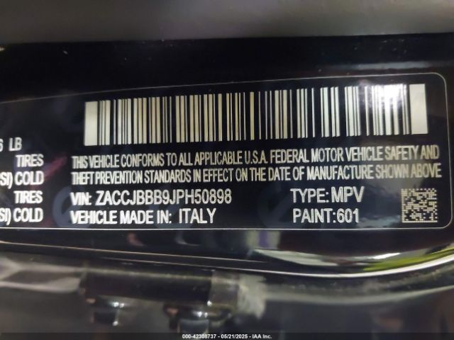 2018 JEEP RENEGADE ZACCJBBB9JPH50898 Photo 8