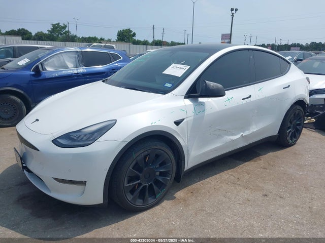2021 TESLA MODEL Y 5YJYGDEE5MF124010 Photo 1
