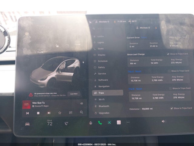 2021 TESLA MODEL Y 5YJYGDEE5MF124010 Photo 6