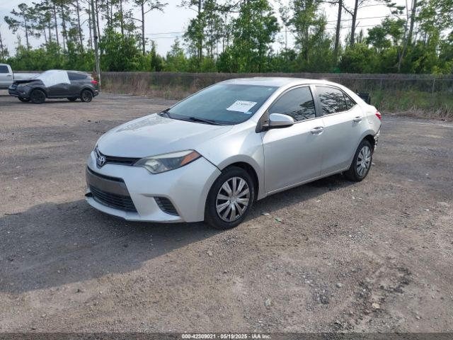 5YFBURHEXGP568094 Toyota COROLLA LE