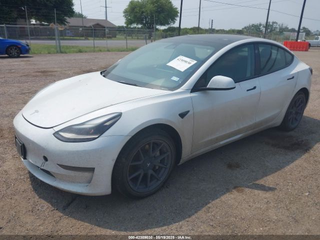 2022 TESLA MODEL 3 5YJ3E1EA1NF102485 Photo 1