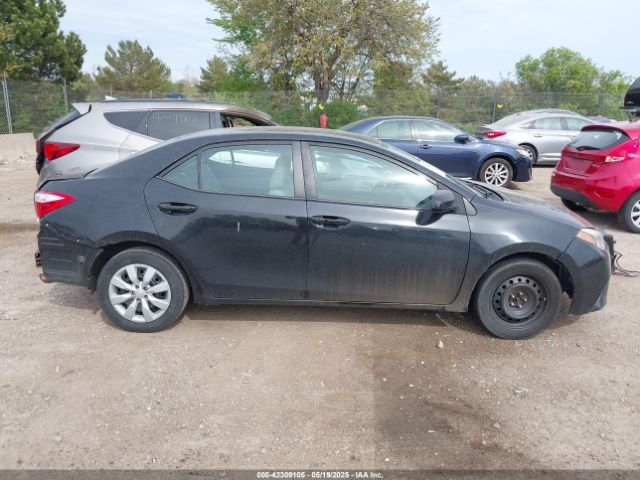 2T1BURHE8GC648641 Toyota COROLLA LE