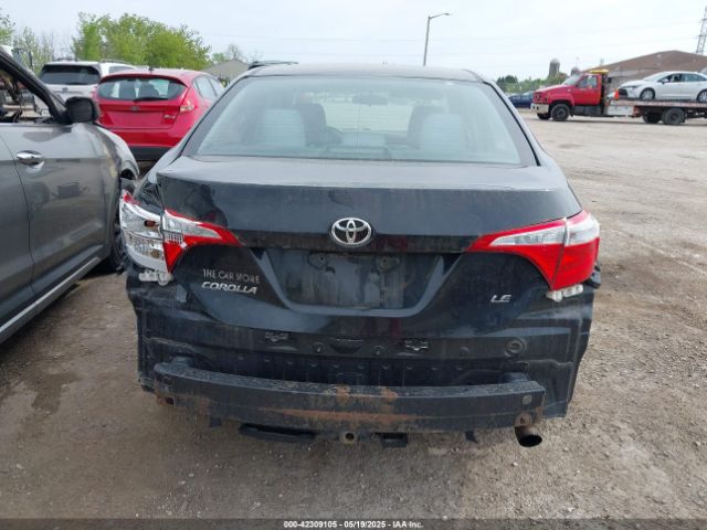 2T1BURHE8GC648641 Toyota COROLLA LE