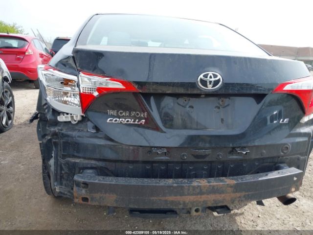 2T1BURHE8GC648641 Toyota COROLLA LE