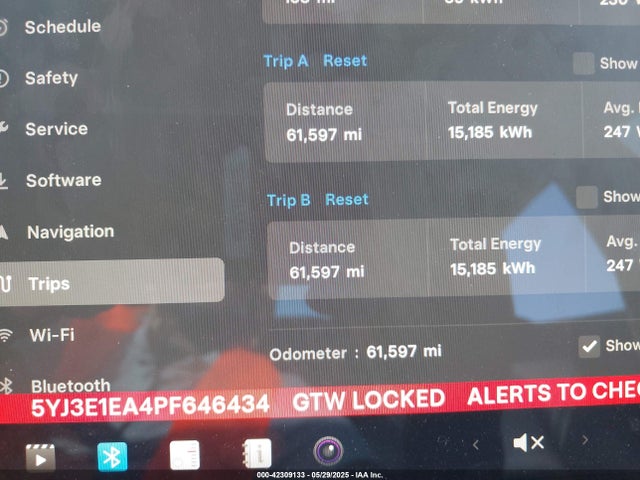5YJ3E1EA4PF646434 Tesla 2023