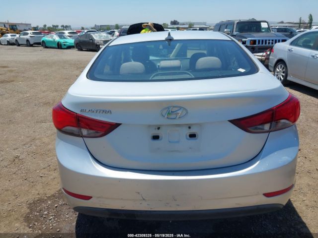 5NPDH4AE0GH718348 Hyundai ELANTRA SE