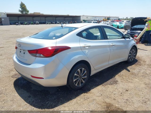 5NPDH4AE0GH718348 Hyundai ELANTRA SE