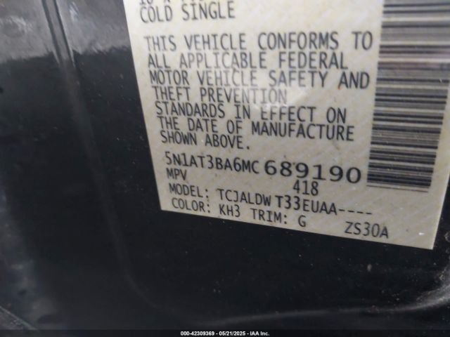 2021 NISSAN ROGUE 5N1AT3BA6MC689190 Photo 8