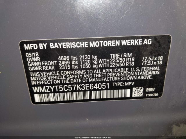 2019 MINI COUNTRYMAN WMZYT5C57K3E64051 Photo 8