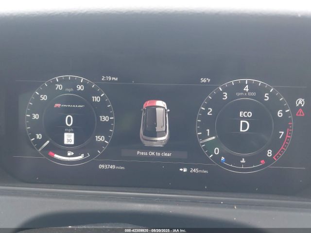 SALYL2RX8JA731642 Land Rover aj20p