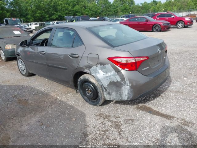 2T1BURHE0JC118641 Toyota COROLLA LE